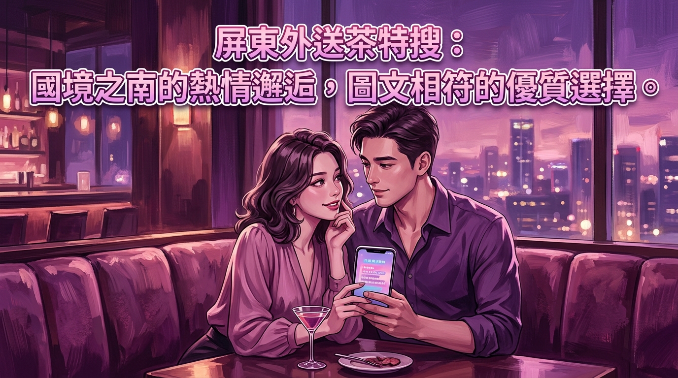 屏東外送茶特特搜：國境之南的熱情邂逅，圖文相符的優質選擇。