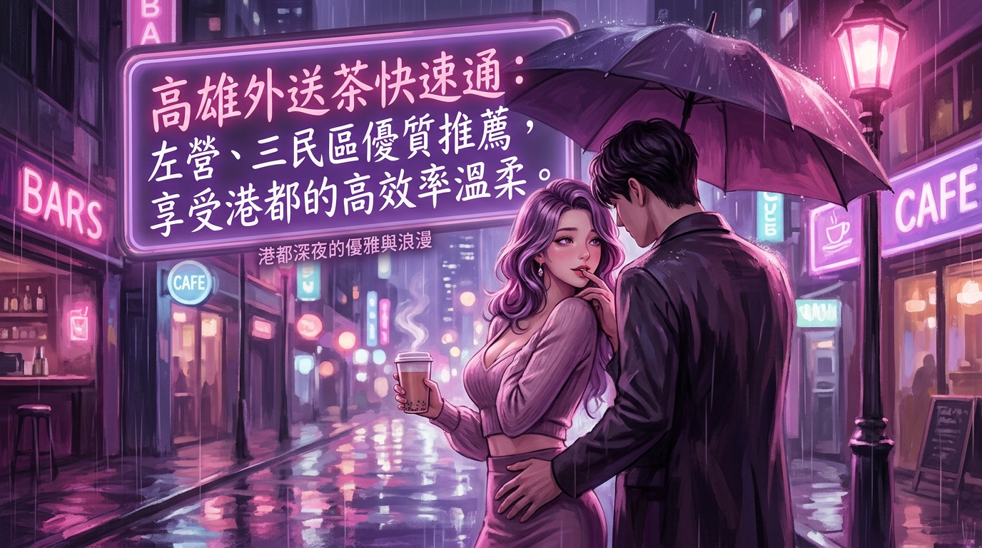 高雄外送茶快速通：左營、三民區優質推薦，享受港都的高效率溫柔。