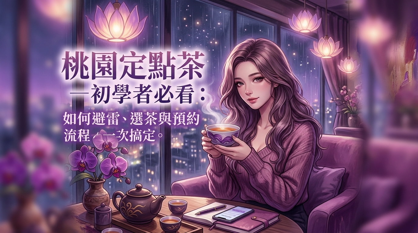 桃園定點茶初學者必看：如何避雷、選茶與預約流程一次搞定。