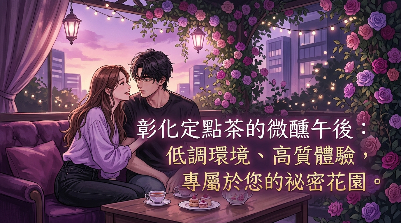 彰化定點茶的微醺午後：低調環境、高質體驗，專屬於您的祕密花園。