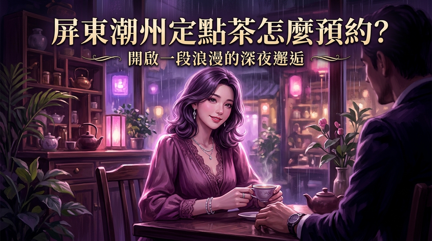 屏東潮州定點茶怎麼預約?
