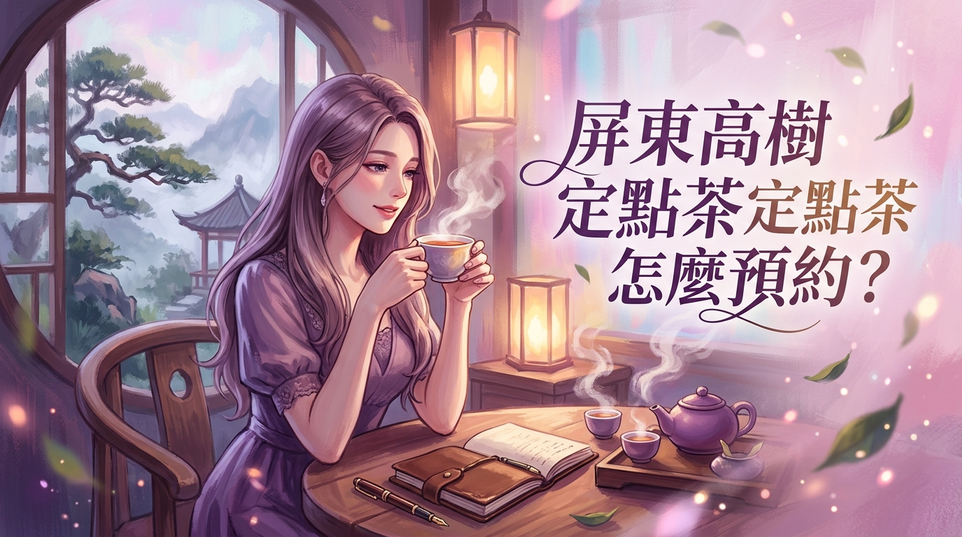 屏東高樹定點茶怎麼預約?