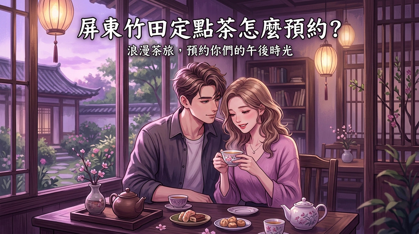 屏東竹田定點茶怎麼預約?