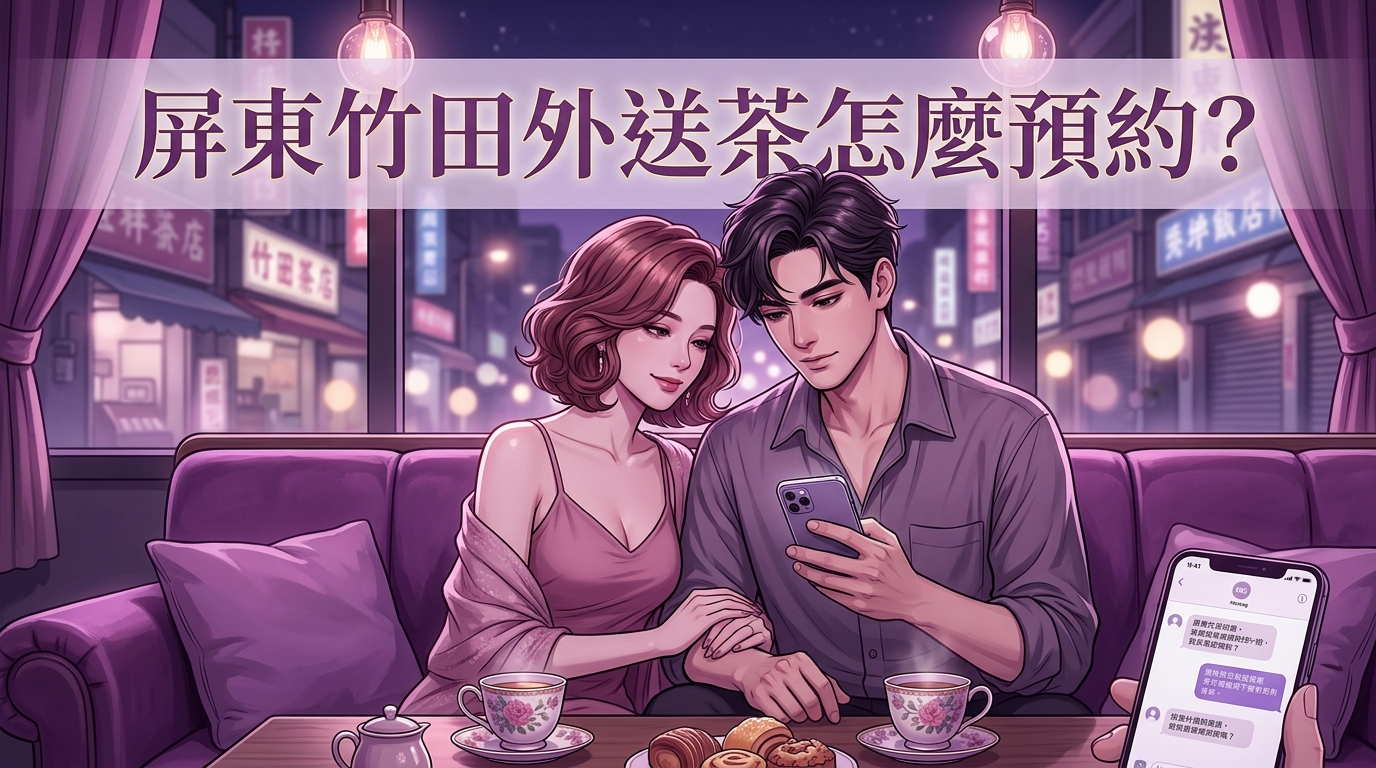 屏東竹田外送茶怎麼預約?