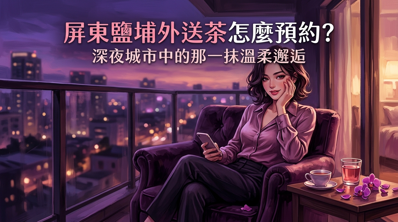 屏東鹽埔外送茶怎麼預約?