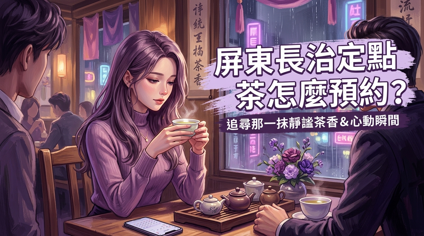 屏東長治定點茶怎麼預約?