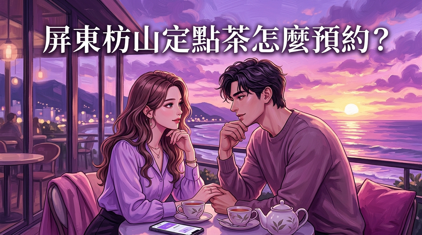 屏東枋山定點茶怎麼預約?