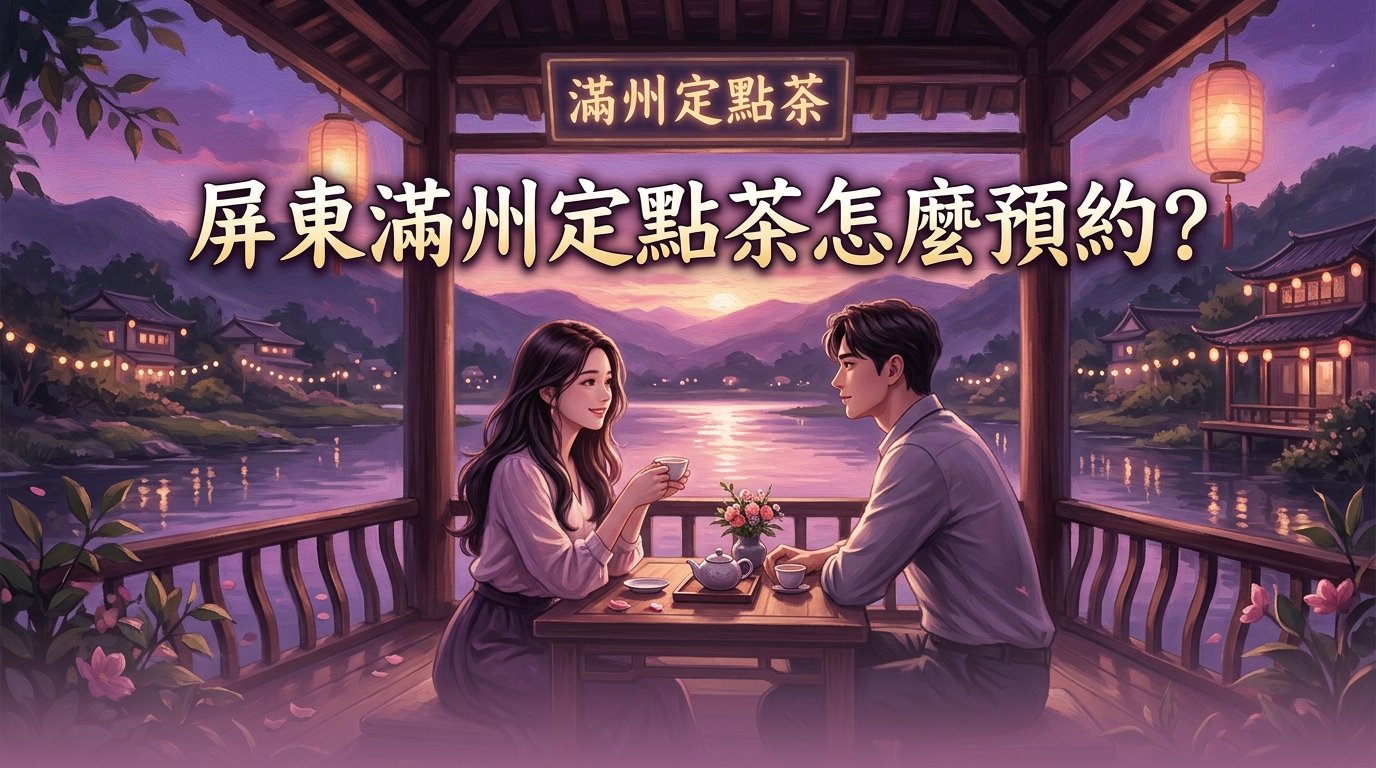 屏東滿州定點茶怎麼預約?