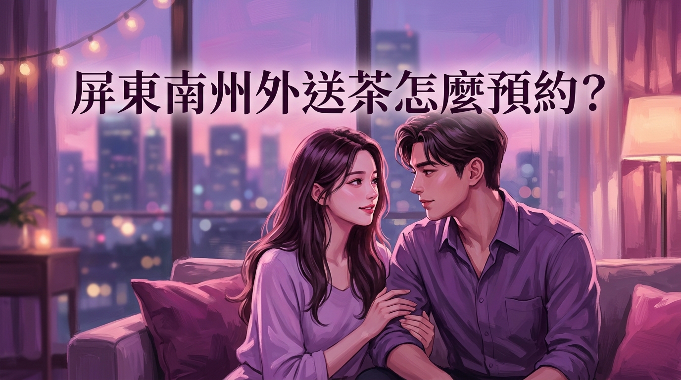 屏東南州外送茶怎麼預約?