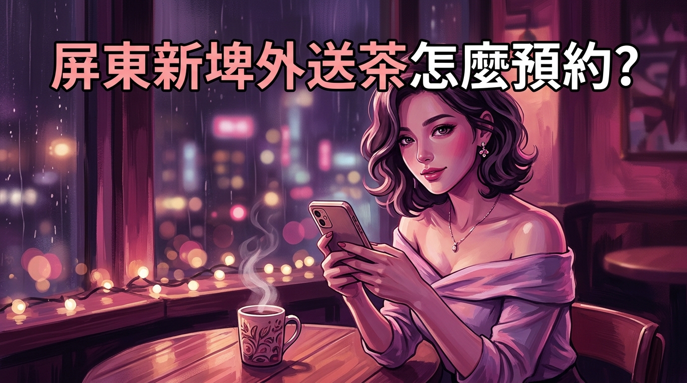 屏東新埤外送茶怎麼預約?