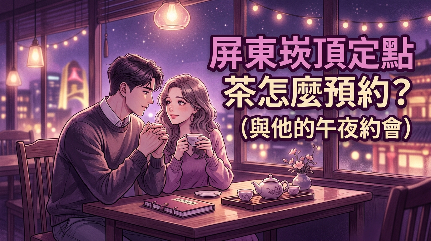 屏東崁頂定點茶怎麼預約?