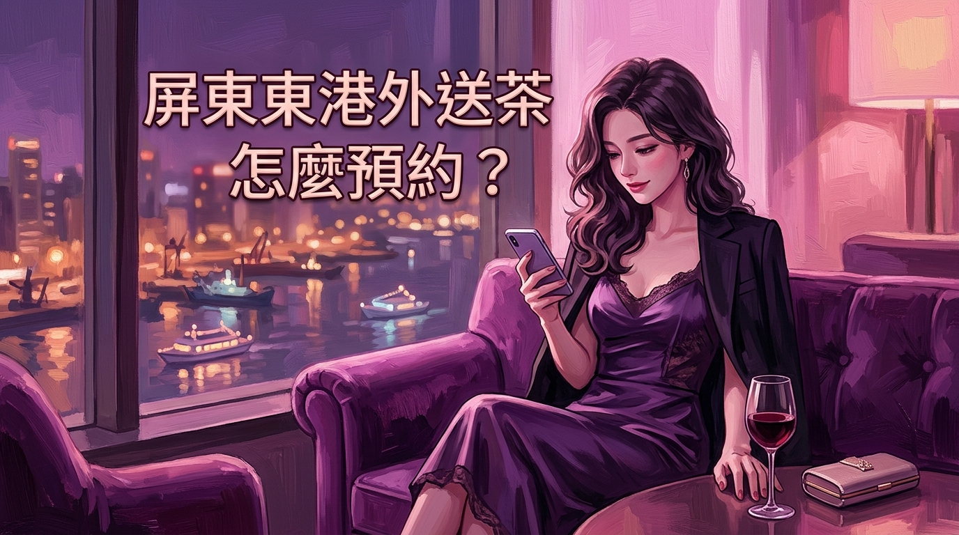 屏東東港外送茶怎麼預約?