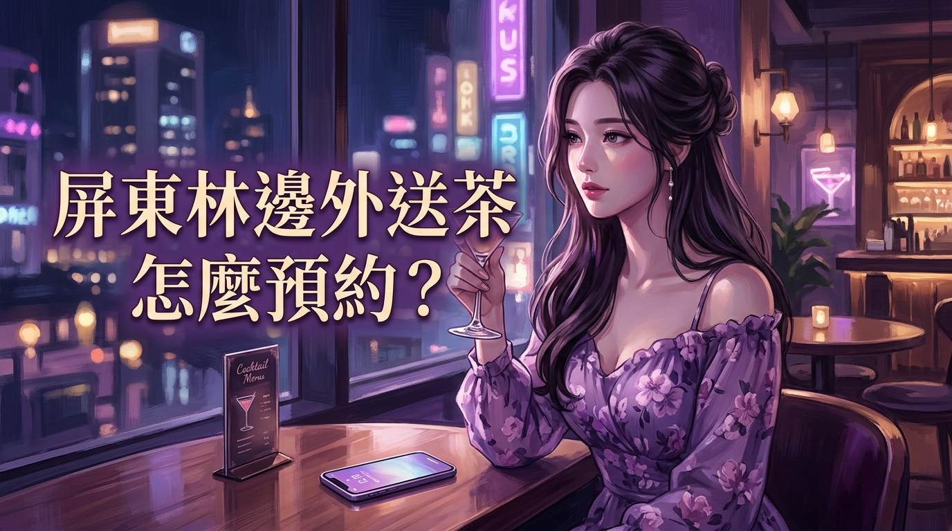 屏東林邊外送茶怎麼預約?