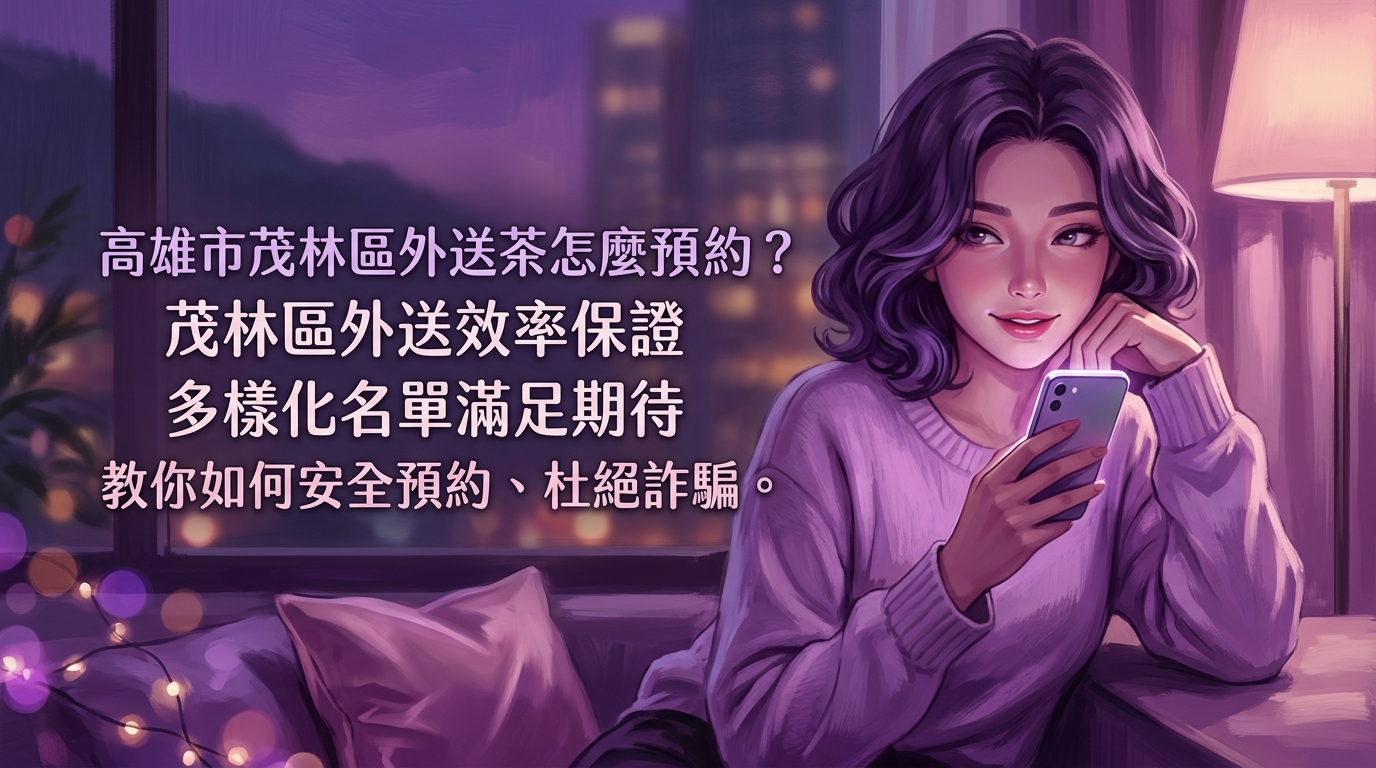 高雄市茂林區外送茶怎麼預約？ 茂林區外送效率保證，多樣化名單滿足期待，教你如何安全預約、杜絕詐騙。
