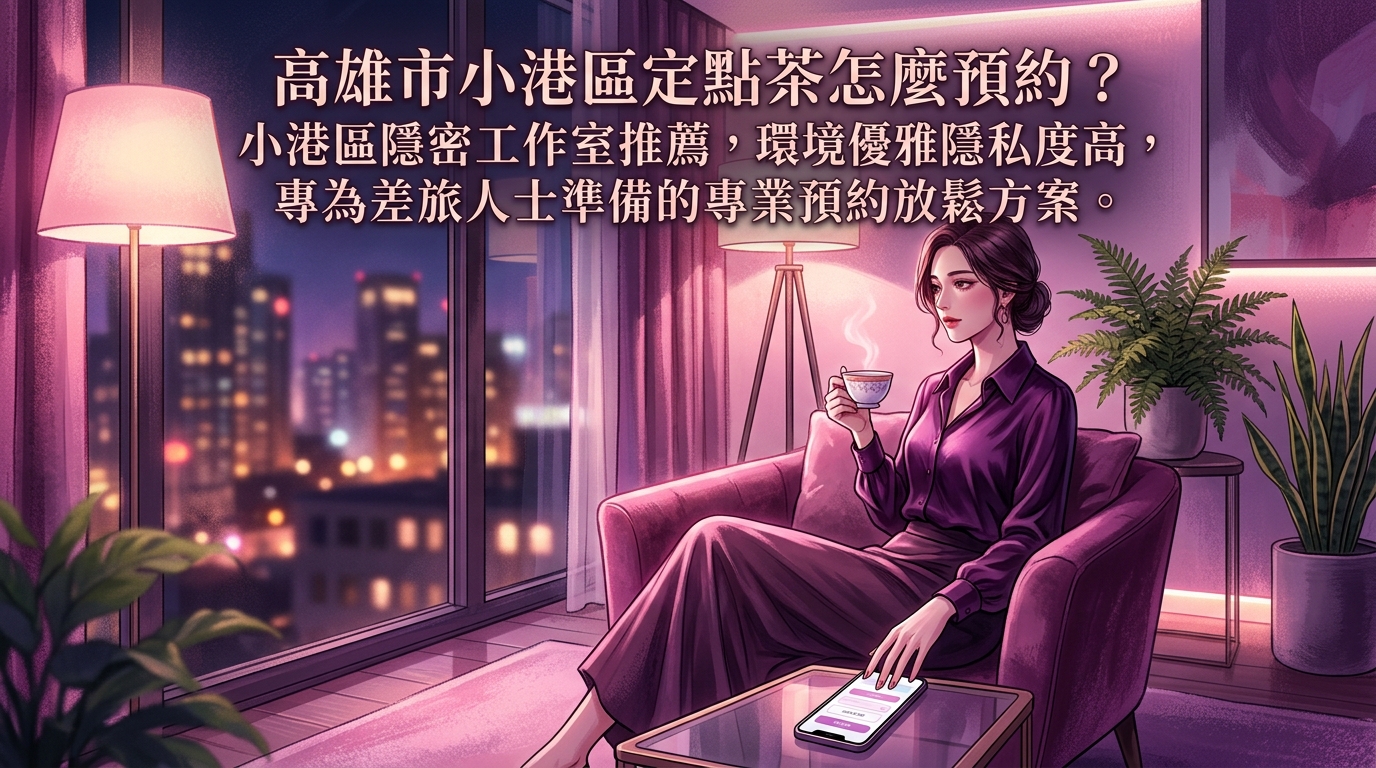 高雄市小港區定點茶怎麼預約? 小港區隱密工作室推薦,環境優雅隱私度高,專為差旅人士準備的專業預約放鬆方案。