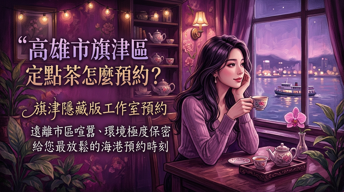 高雄市旗津區定點茶怎麼預約? 旗津隱藏版工作室預約,遠離市區喧囂、環境極度保密,給您最放鬆的海港預約時刻。