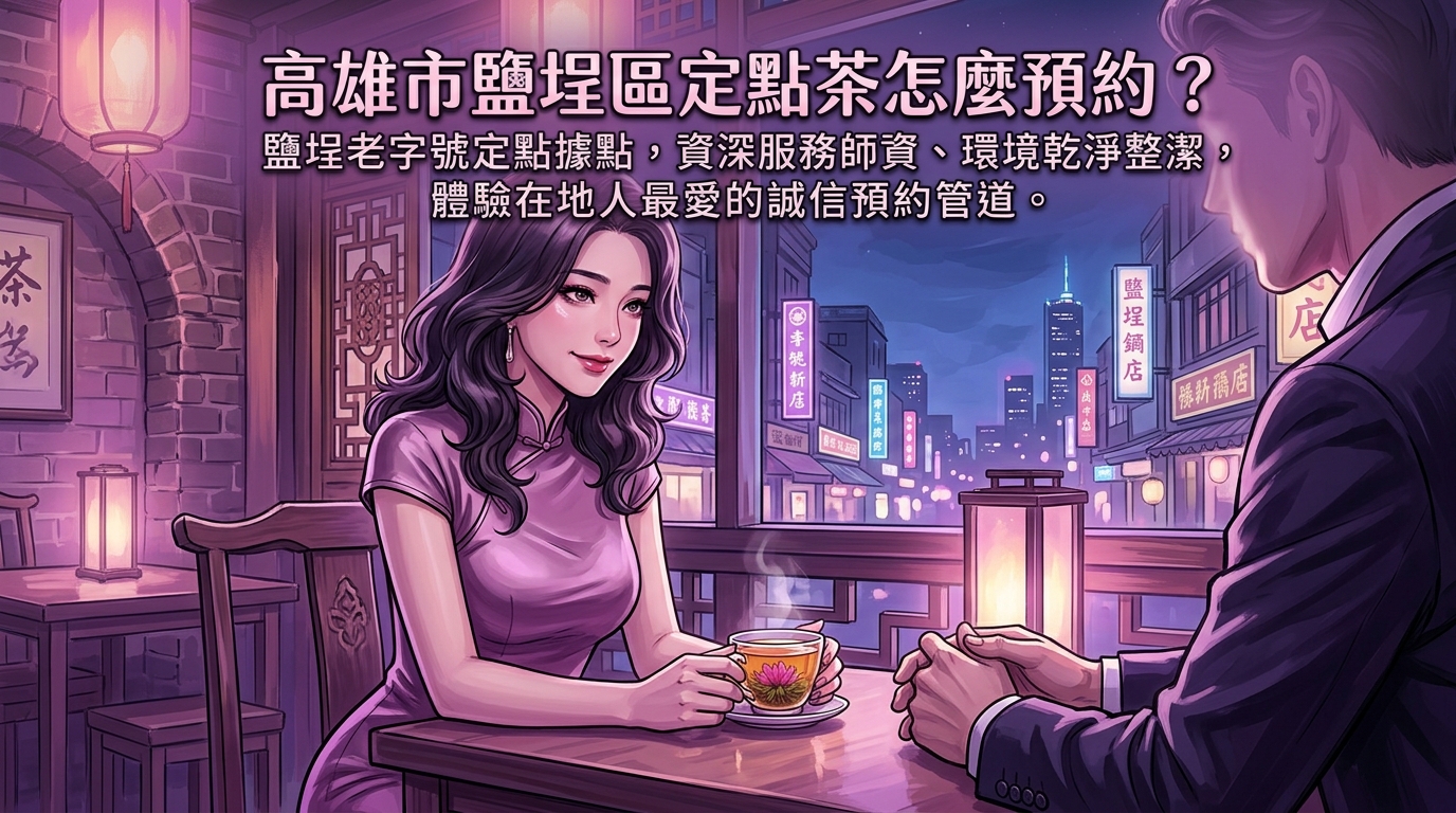 高雄市鹽埕區定點茶怎麼預約？ 鹽埕老字號定點據點，資深服務師資、環境乾淨整潔，體驗在地人最愛的誠信預約管道。