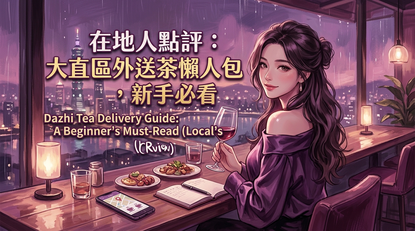 在地人點評：大直區外送茶懶人包，新手必看
