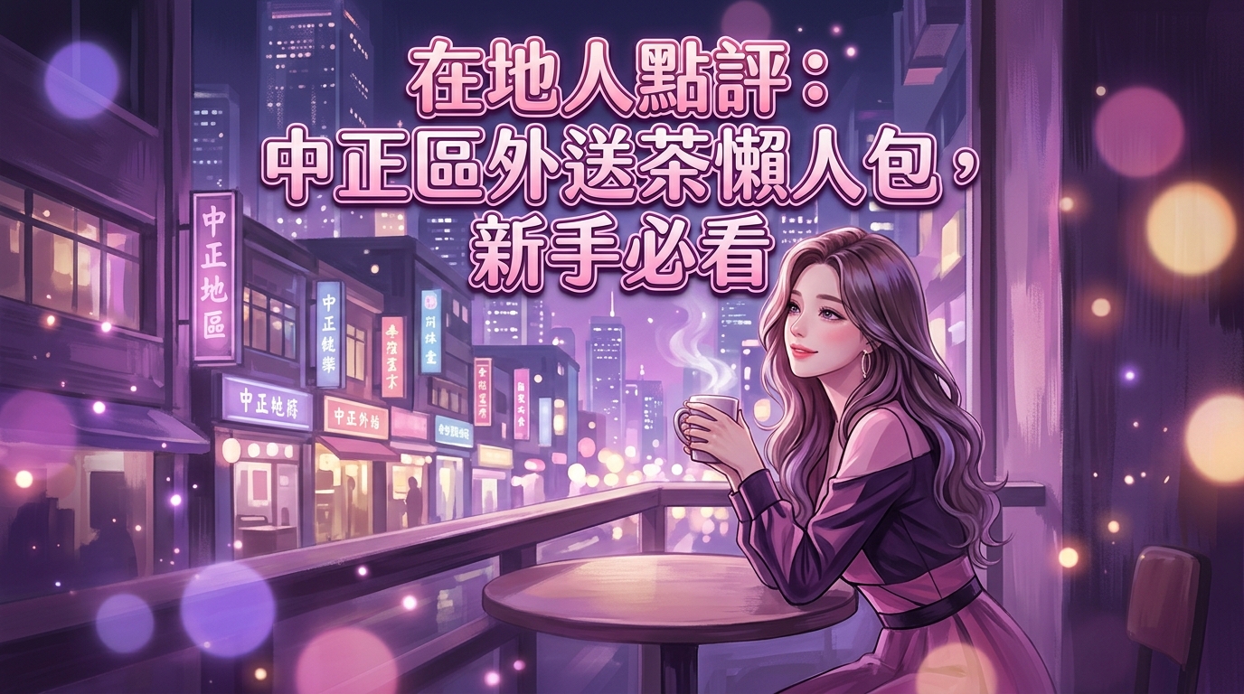 在地人點評:中正區外送茶懶人包,新手必看