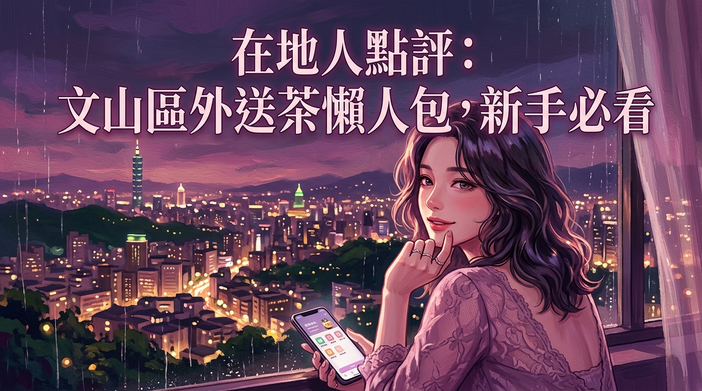 在地人點評：文山區外送茶懶人包，新手必看