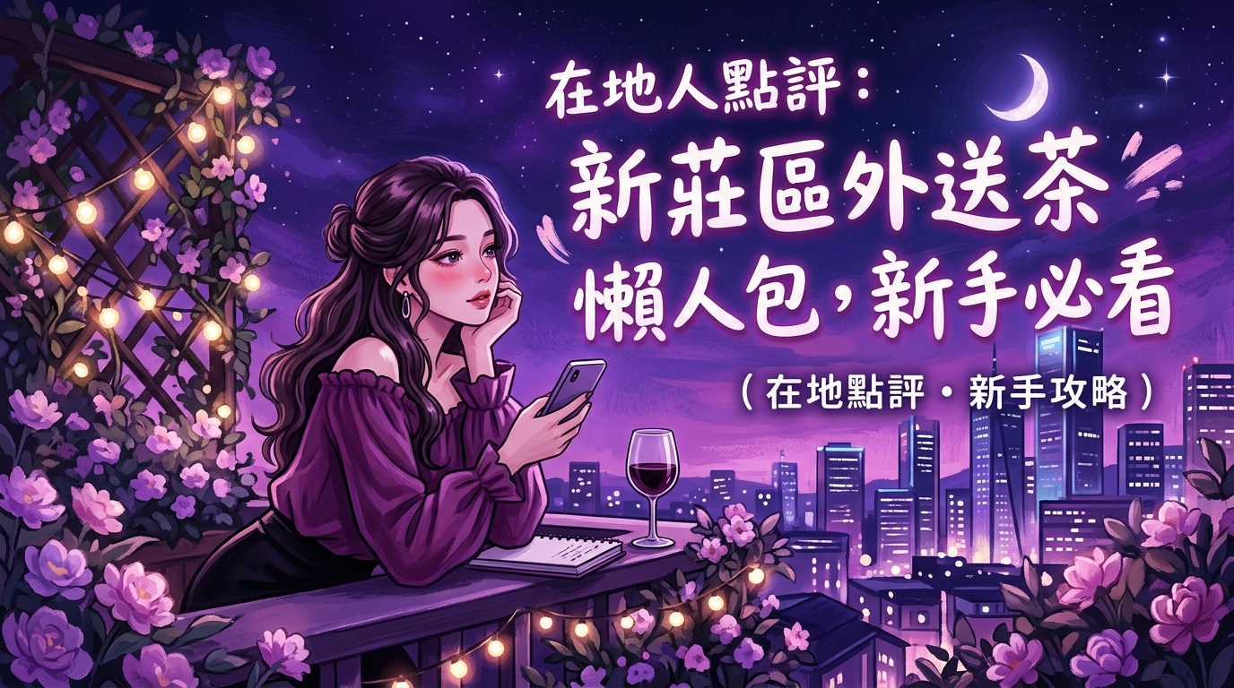 在地人點評：新莊區外送茶懶人包，新手必看