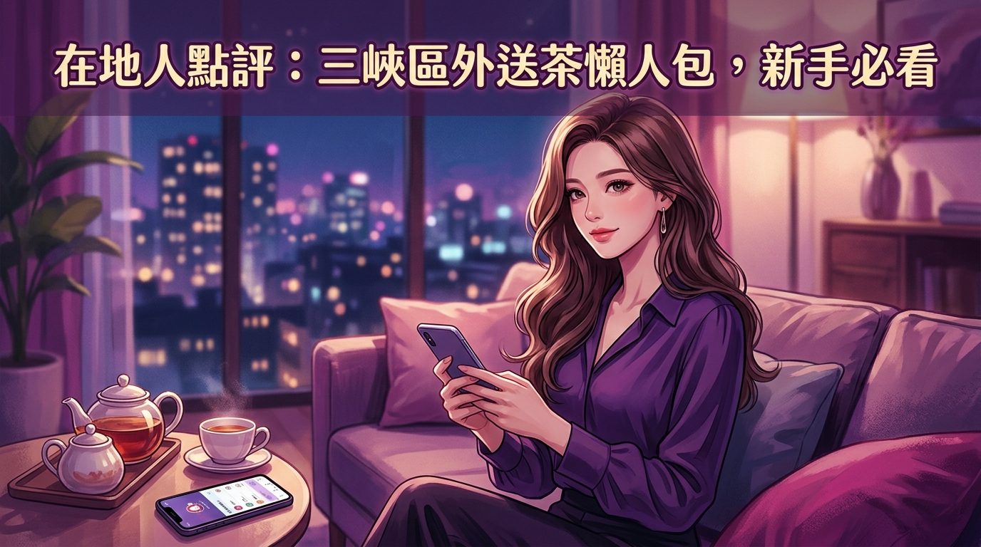 在地人點評:三峽區外送茶懶人包,新手必看