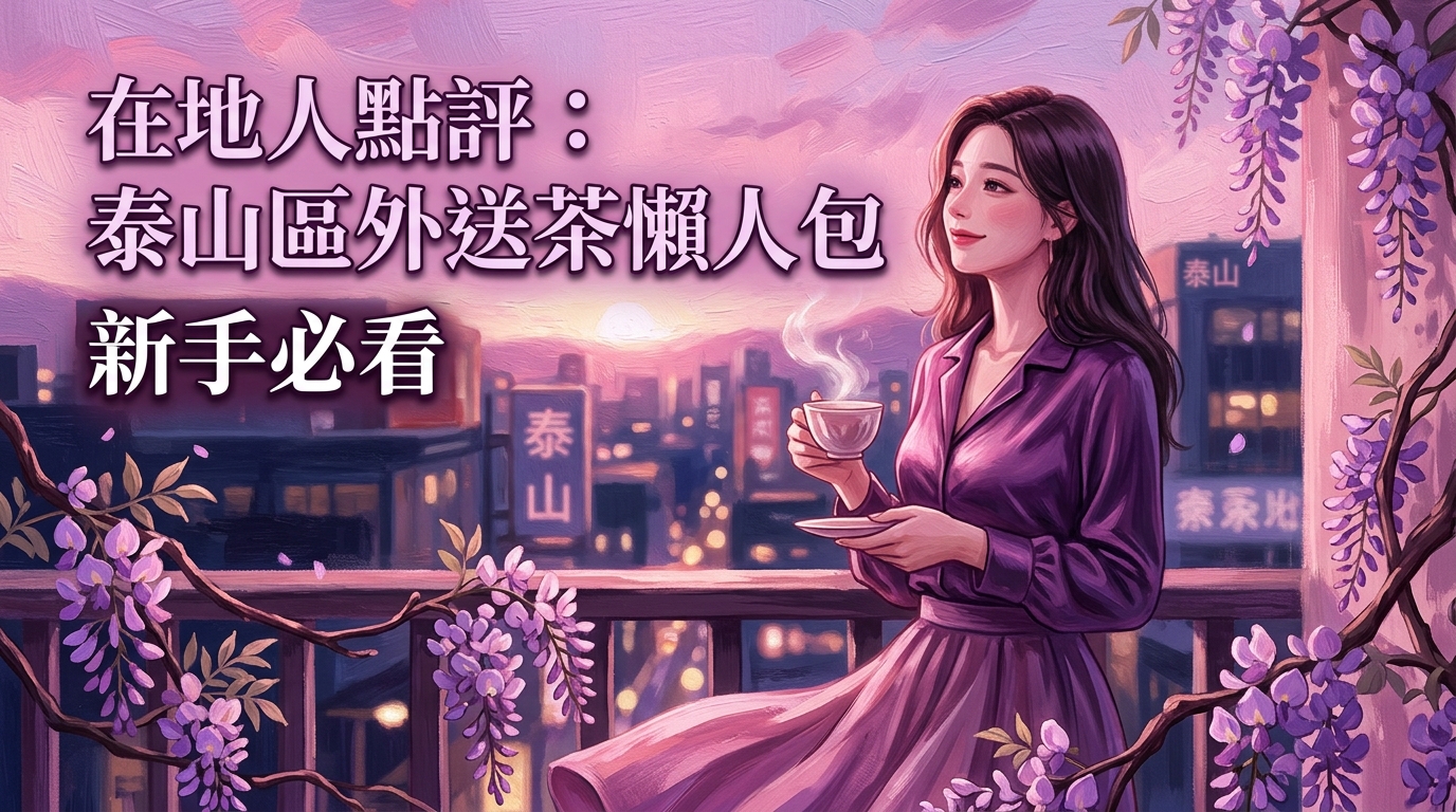 在地人點評:泰山區外送茶懶人包,新手必看