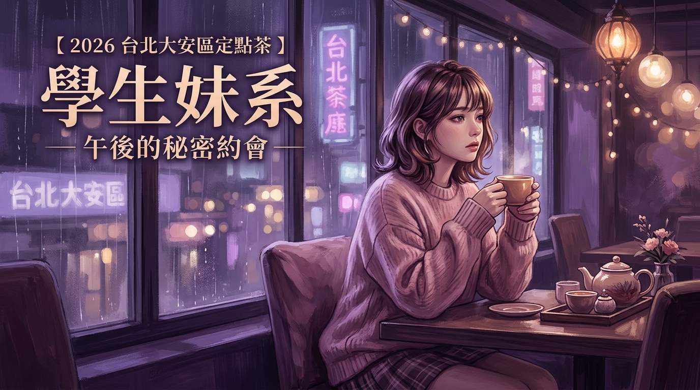 【2026 台北大安區定點茶 】學生妹系