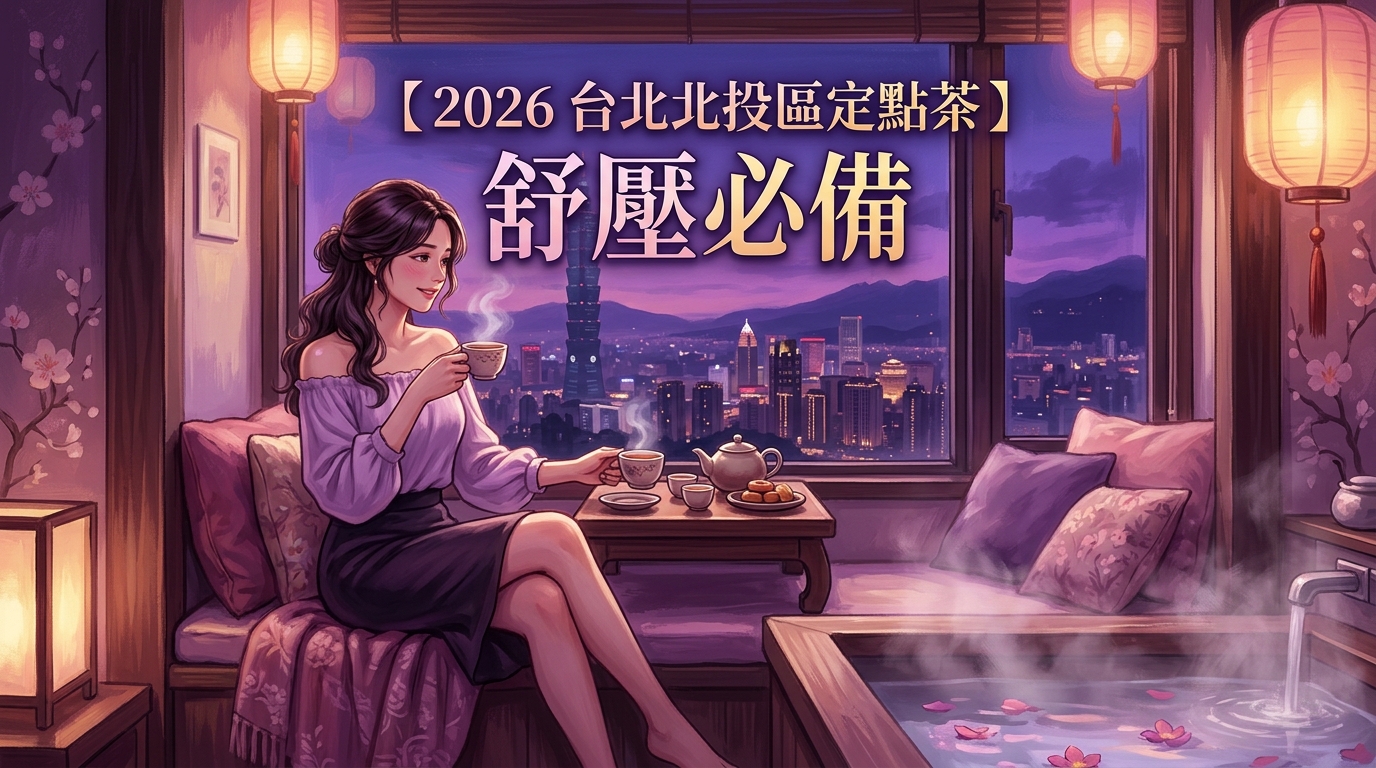 【2026 台北北投區定點茶 】舒壓必備