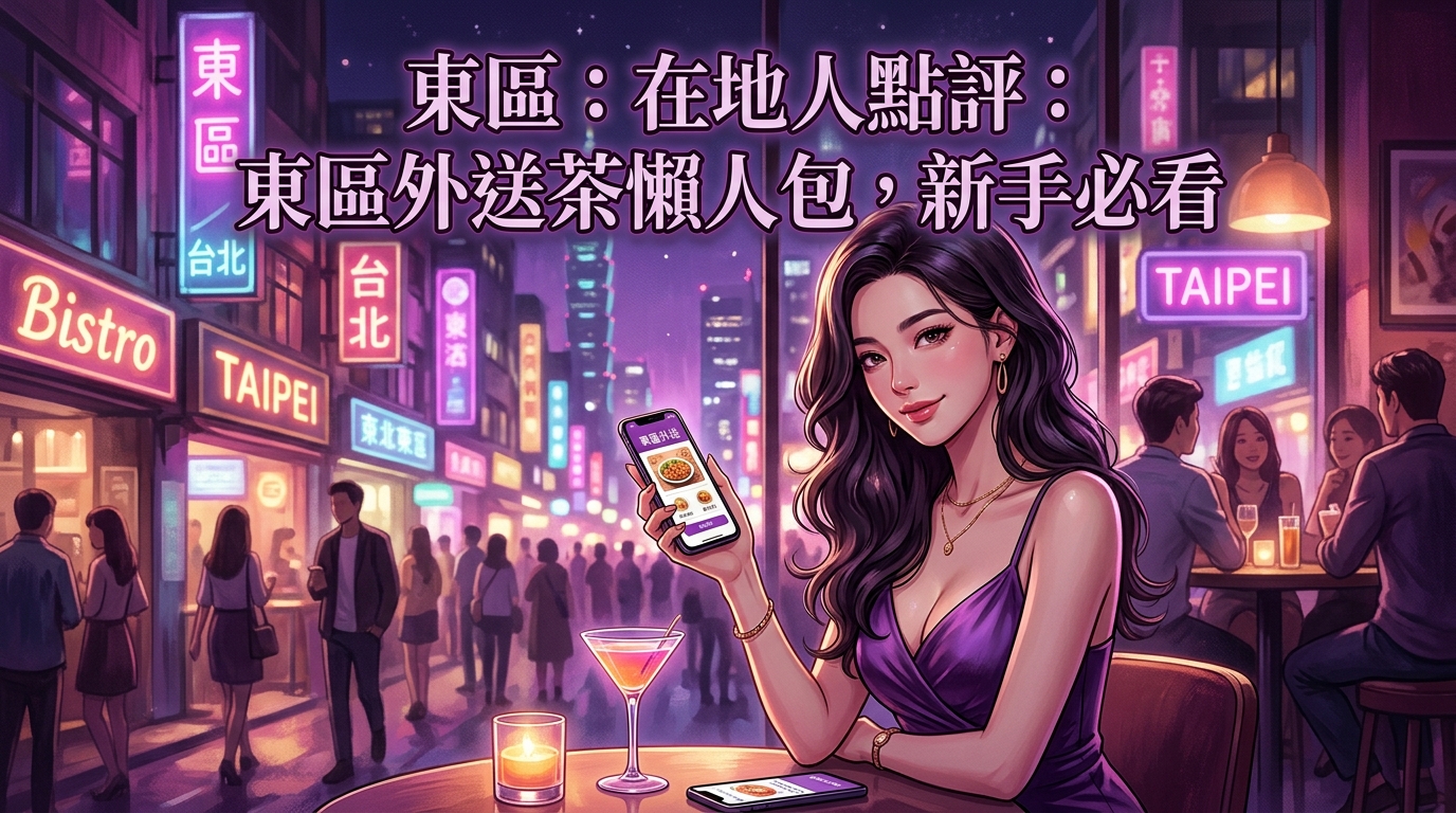 東區：在地人點評：東區外送茶懶人包，新手必看