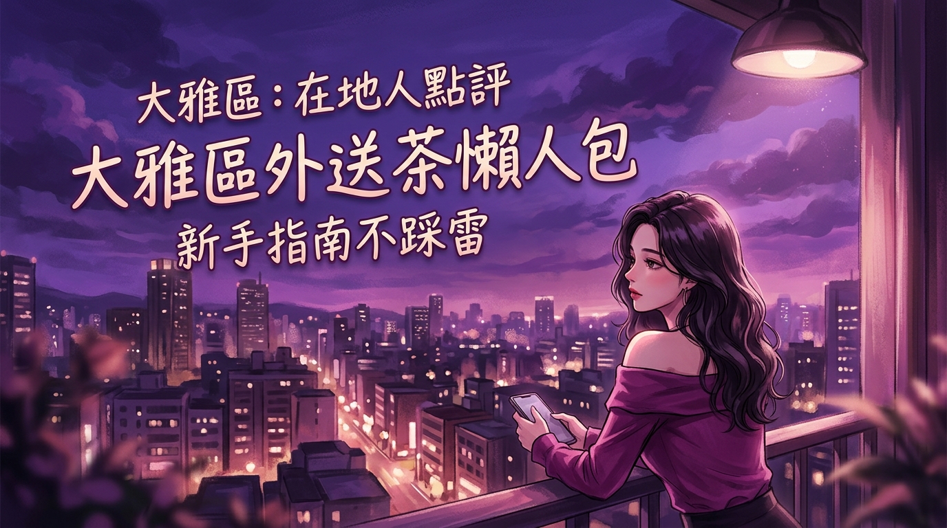 大雅區:在地人點評:大雅區外送茶懶人包,新手指南不踩雷