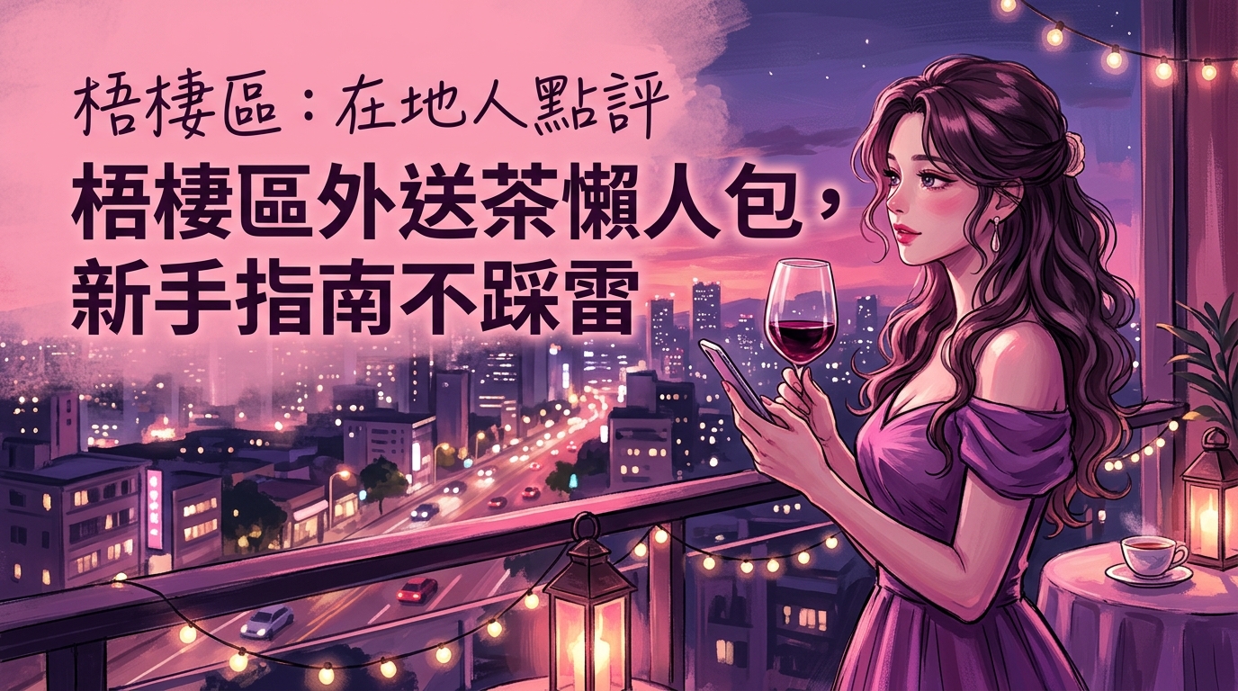 梧棲區:在地人點評:梧棲區外送茶懶人包,新手指南不踩雷