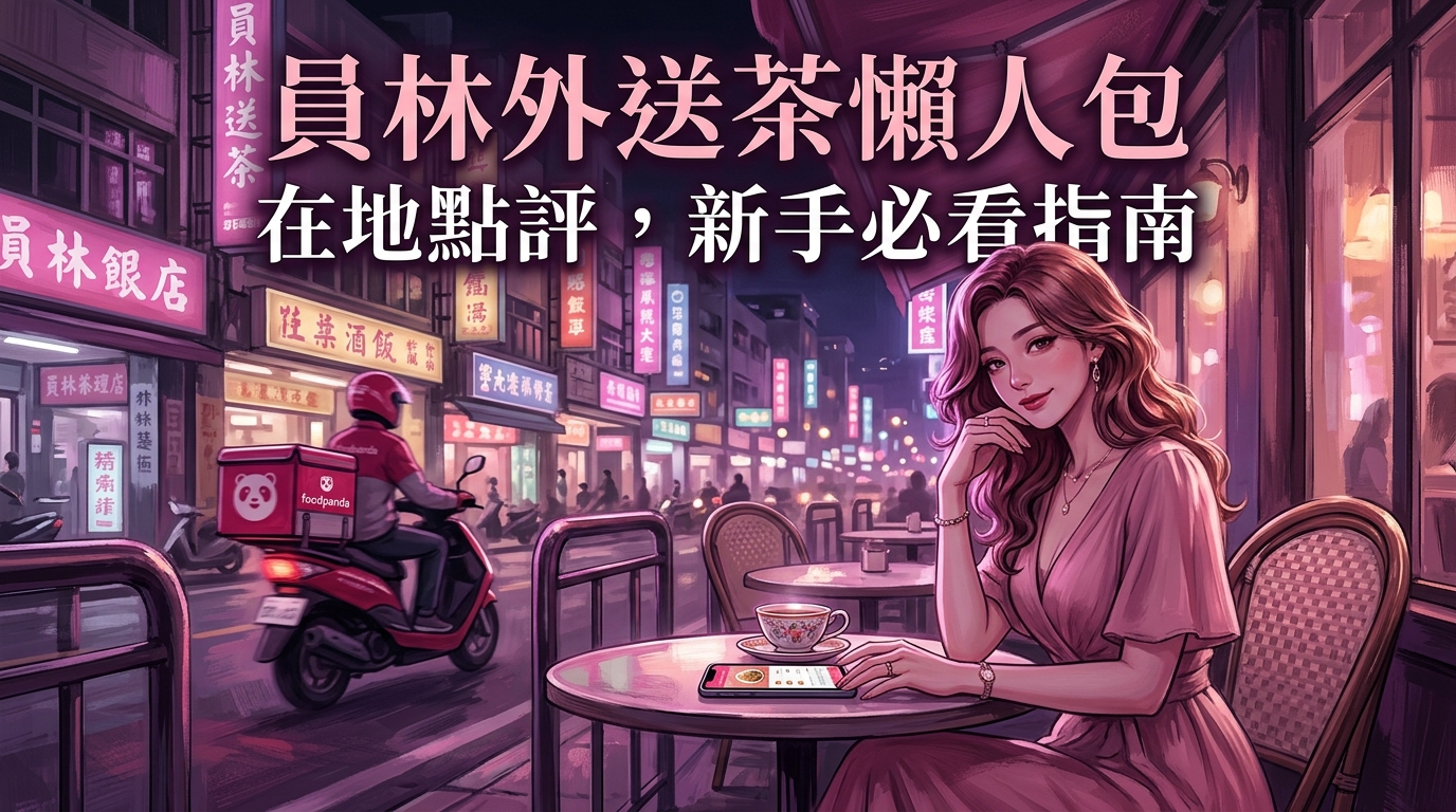 員林：員林外送茶懶人包：在地點評，新手必看指南