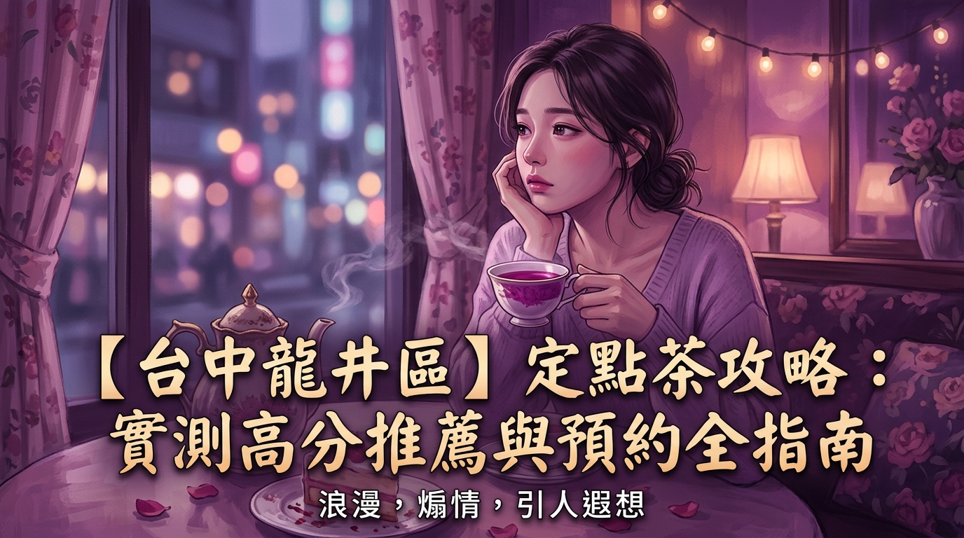 【台中龍井區】定點茶攻略：實測高分推薦與預約全指南