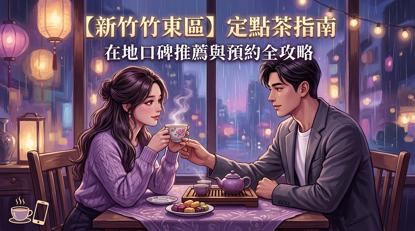 【新竹竹東區】定點茶指南：在地口碑推薦與預約全攻略