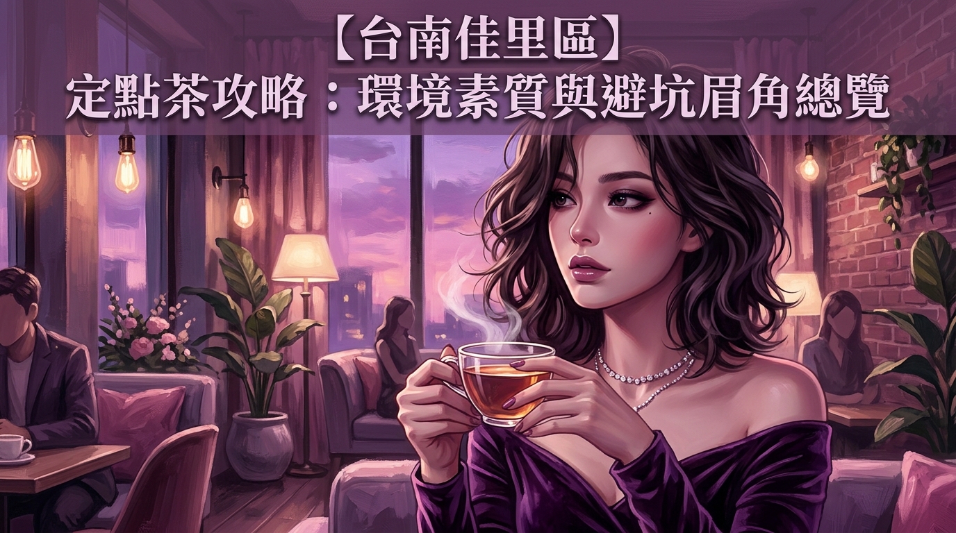 【台南佳里區】定點茶攻略：環境素質與避坑眉角總覽