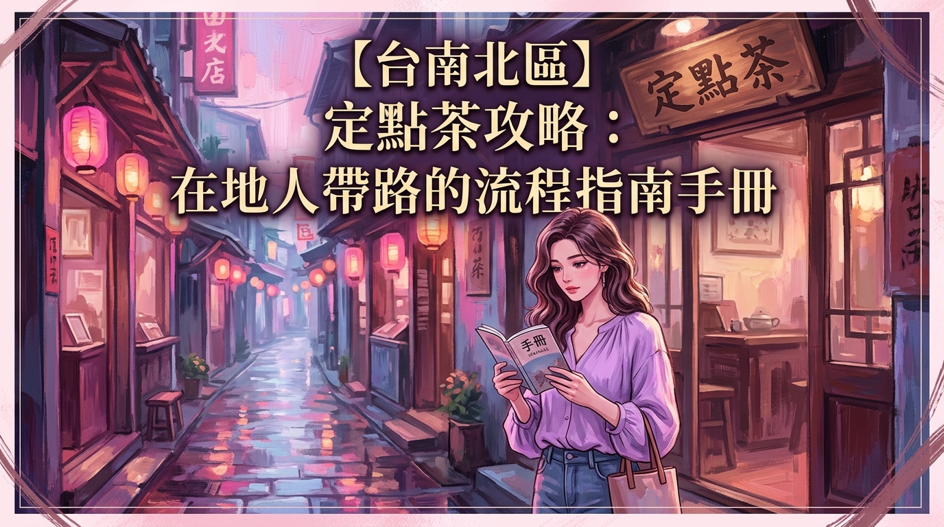 【台南北區】定點茶攻略:在地人帶路的流程指南手冊