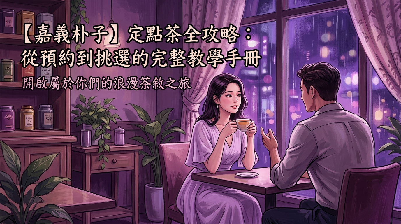 【嘉義朴子】定點茶全攻略：從預約到挑選的完整教學手冊