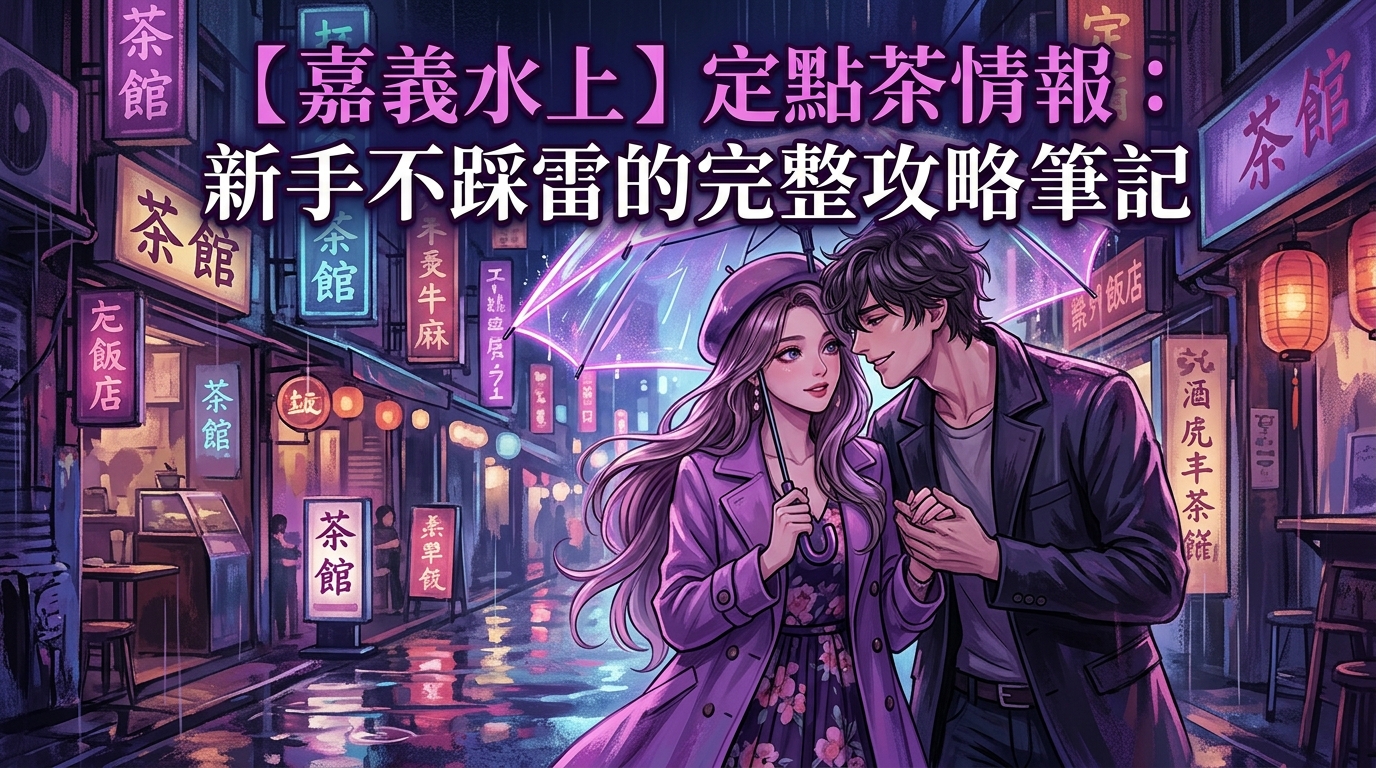 【嘉義水上】定點茶情報：新手不踩雷的完整攻略筆記