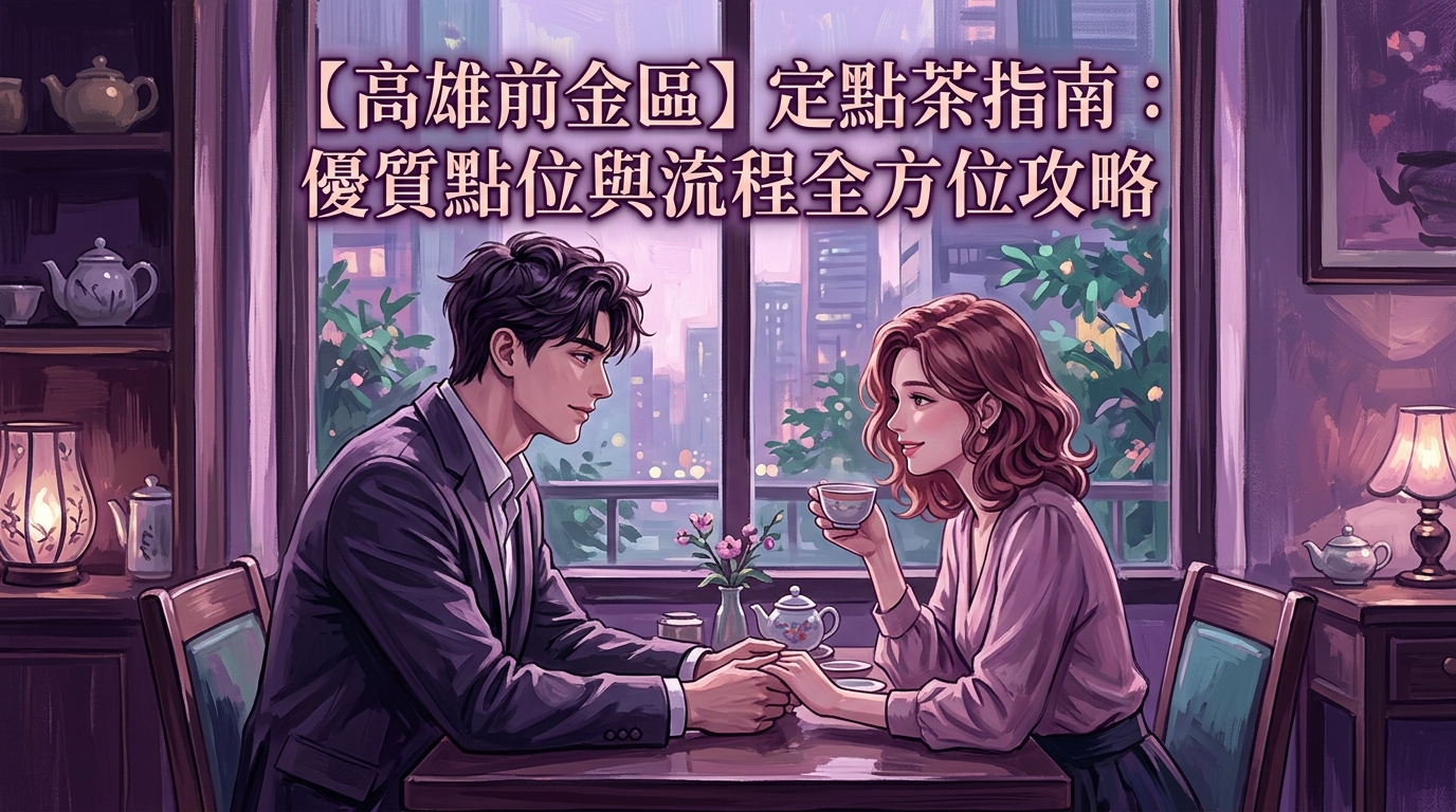 【高雄前金區】定點茶指南：優質點位與流程全方位攻略