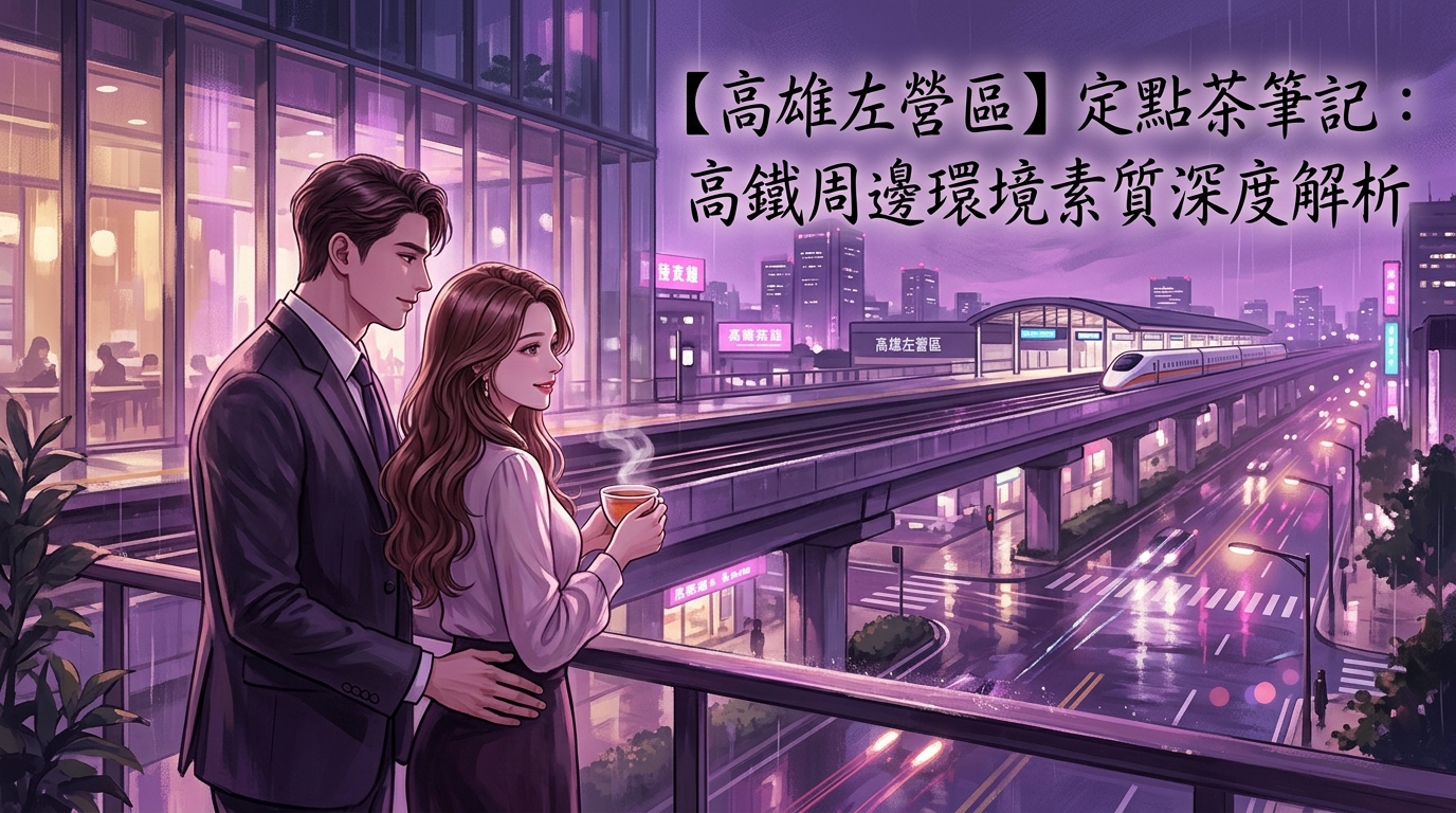 【高雄左營區】定點茶筆記：高鐵周邊環境素質深度解析
