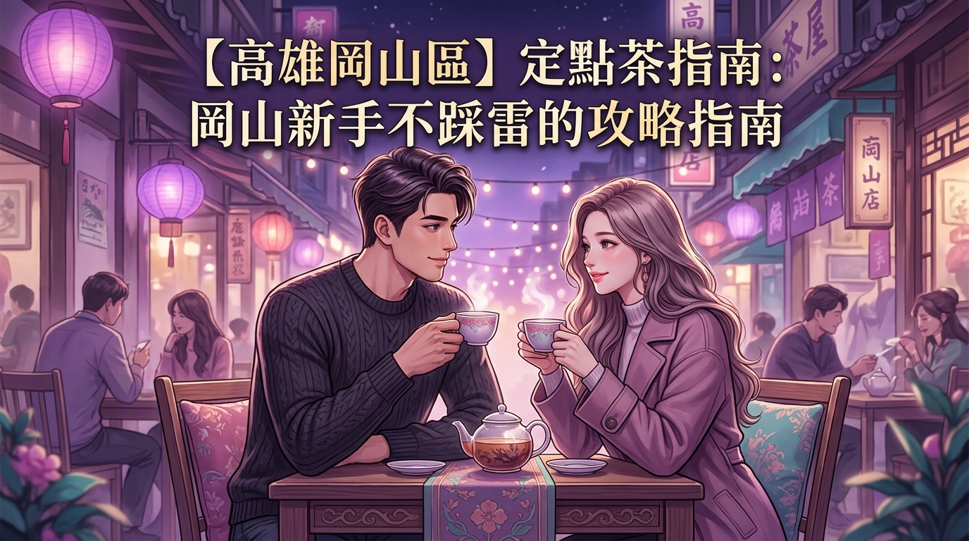 【高雄岡山區】定點茶指南:岡山新手不踩雷的攻略指南