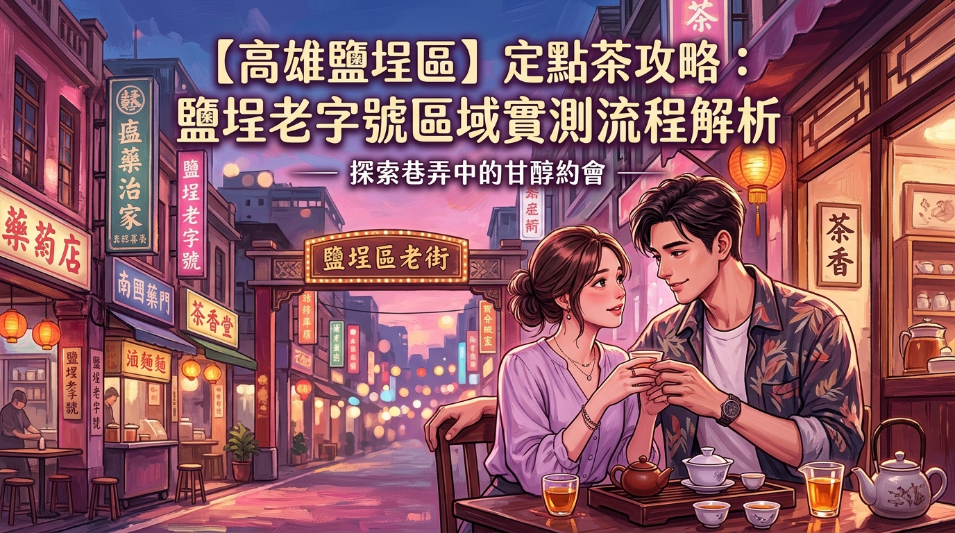 【高雄鹽埕區】定點茶攻略：鹽埕老字號區域實測流程解析