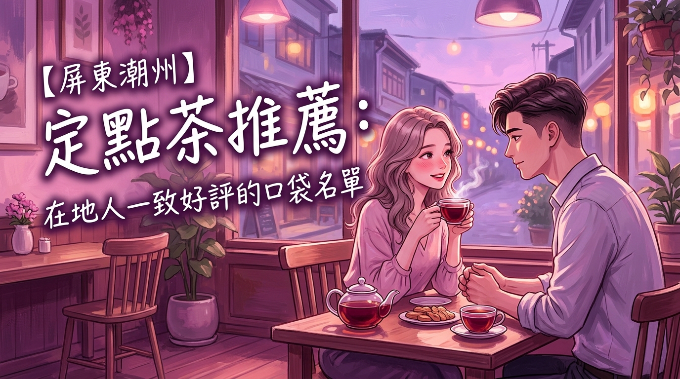 【屏東潮州】定點茶推薦：在地人一致好評的口袋名單