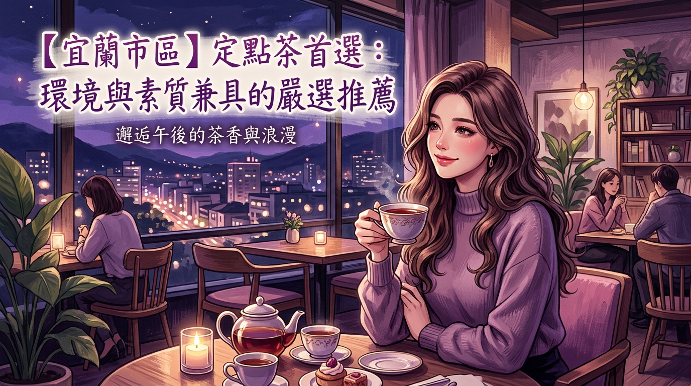【宜蘭市區】定點茶首選：環境與素質兼具的嚴選推薦