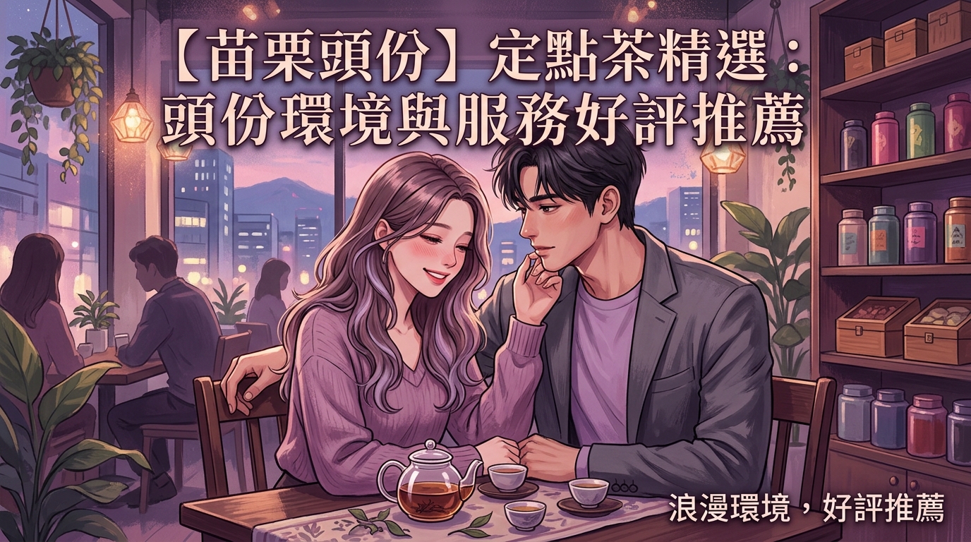 【苗栗頭份】定點茶精選：頭份環境與服務好評推薦