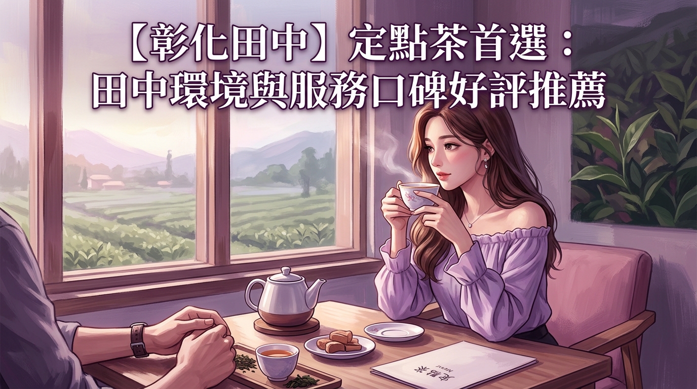 【彰化田中】定點茶首選：田中環境與服務口碑好評推薦
