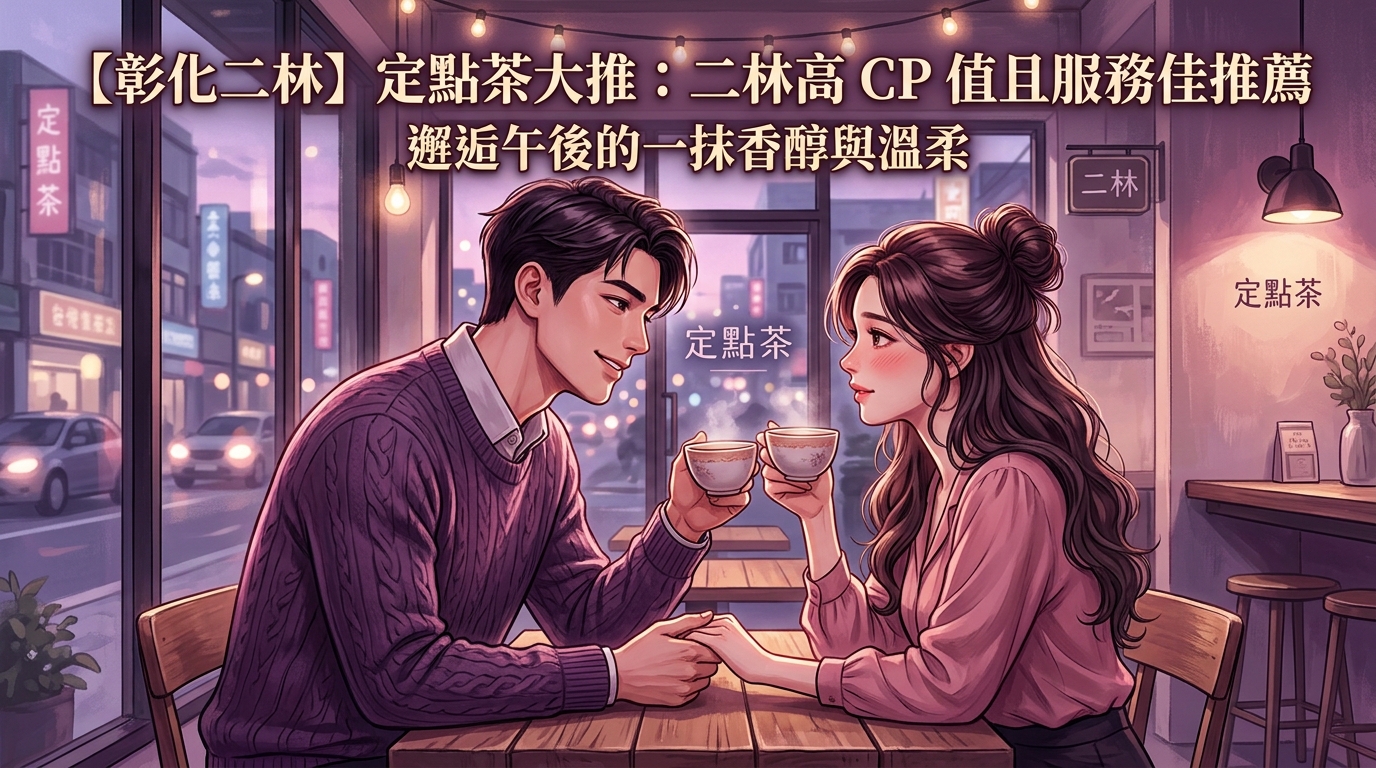 【彰化二林】定點茶大推:二林高 CP 值且服務佳推薦