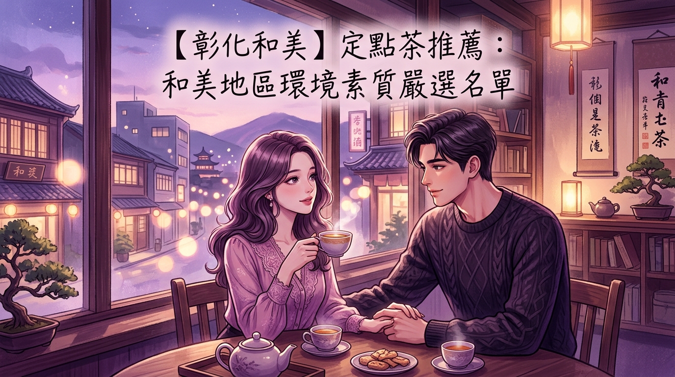 【彰化和美】定點茶推薦:和美地區環境素質嚴選名單