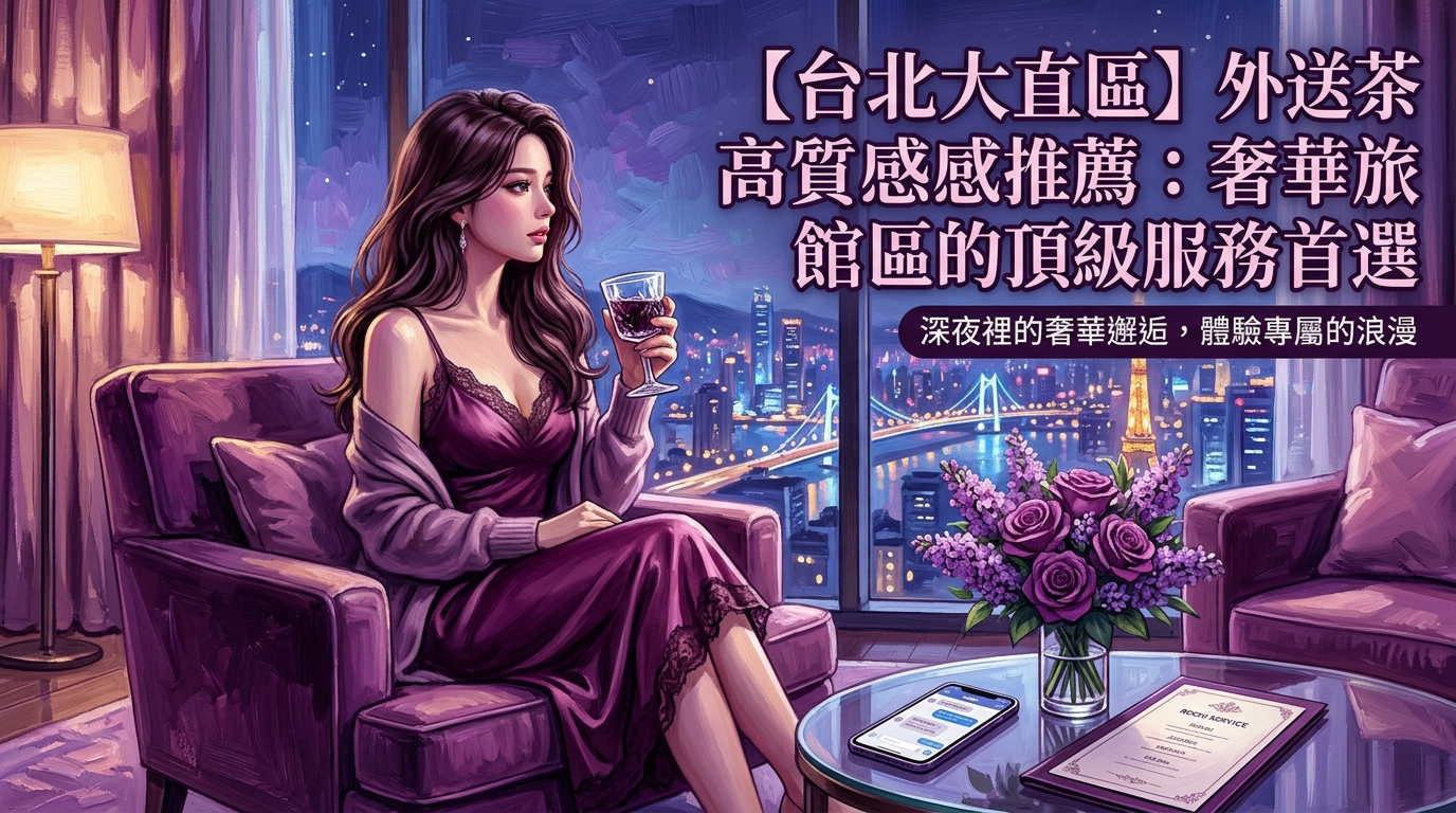 【台北大直區】外送茶高質感推薦：奢華旅館區的頂級服務首選